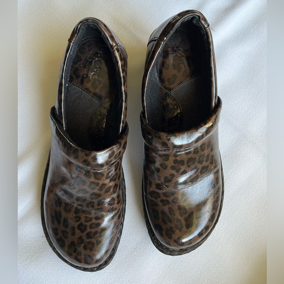 BOC Clogs Leopard Print Cheetah Print Clogs Woman Size 7 - Picture 16 of 16